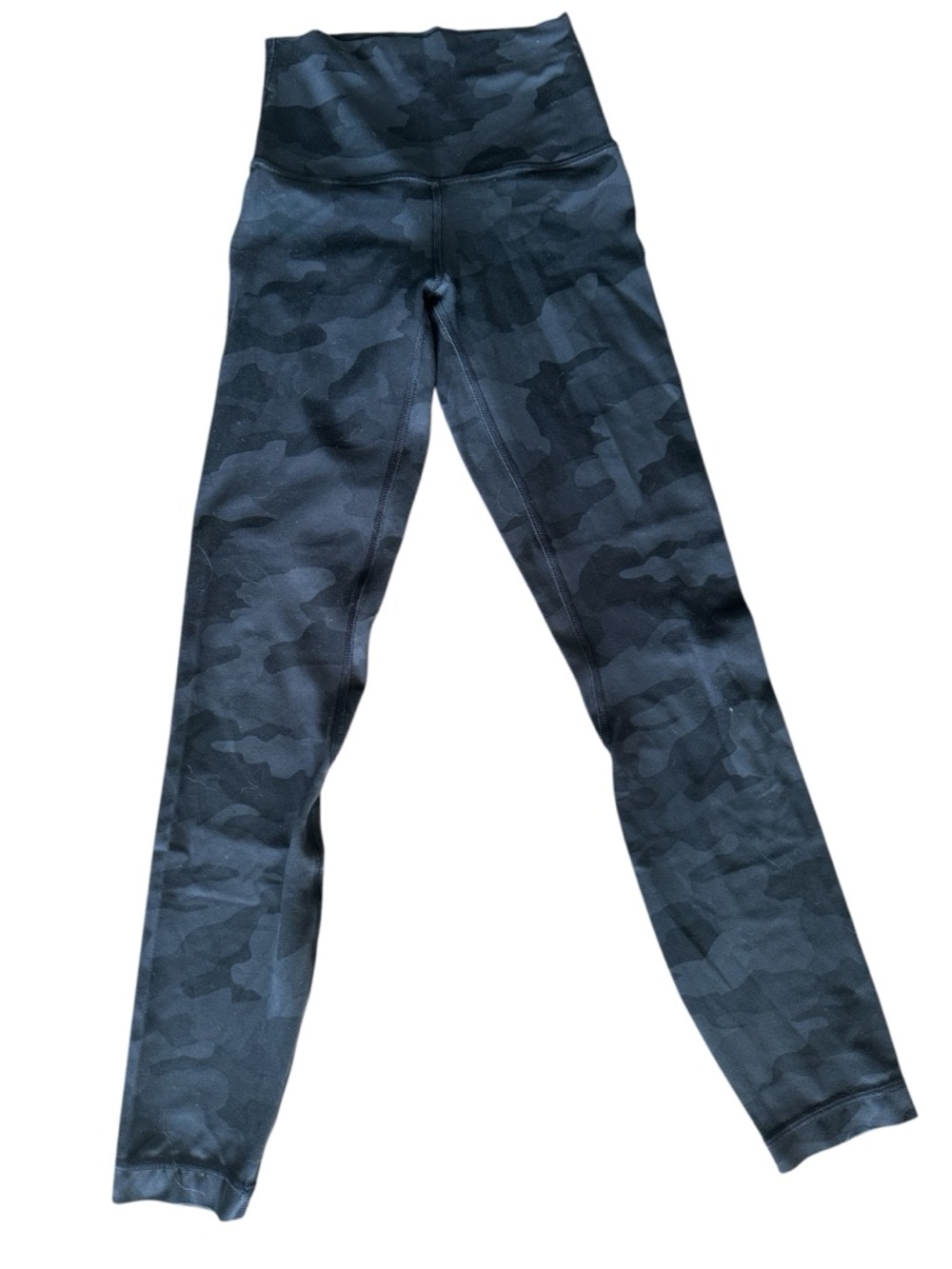 Lululemon High-Waist  Black Camo Leggings